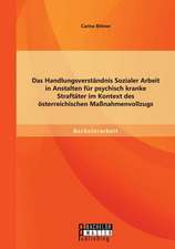 Das Handlungsverstandnis Sozialer Arbeit in Anstalten Fur Psychisch Kranke Straftater Im Kontext Des Osterreichischen Massnahmenvollzugs