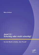 Josef K.! Schuldig Oder Nicht Schuldig? Von Der Macht in Kafkas Der Process