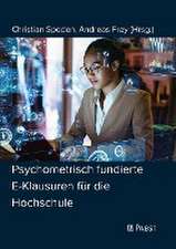 Psychometrisch fundierte E-Klausuren für die Hochschule