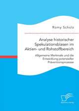 Analyse Historischer Spekulationsblasen Im Aktien- Und Rohstoffbereich