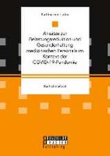 Ansätze zur Belastungsreduktion und Gesunderhaltung medizinischen Personals im Kontext der COVID-19-Pandemie