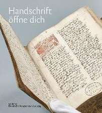 Handschrift öffne dich