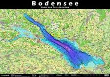 Bodensee Tiefenrelief 1 : 75 000. Poster