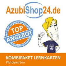 AzubiShop24.de Kombi-Paket Lernkarten Pferdewirt/-in