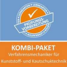 Kombi-Paket Verfahrensmechaniker für Kunststoff- und Kautschuktechnik Lernkarten