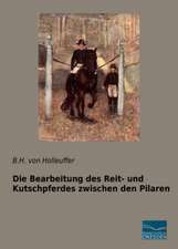 Die Bearbeitung des Reit- und Kutschpferdes zwischen den Pilaren