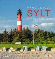 Sylt Impressionen Postkartenkalender 2025