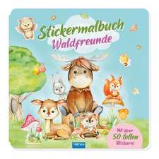 Trötsch Malbuch Stickermalbuch Waldfreunde