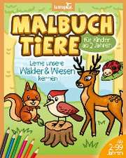 Malbuch Tiere für Kinder ab 2 Jahren