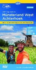 ADFC-Regionalkarte Münsterland West / Flusslandschaft Achterhoek, 1:75.000, mit Tagestourenvorschlägen, reiß- und wetterfest, E-Bike-geeignet, GPS-Tracks-Download