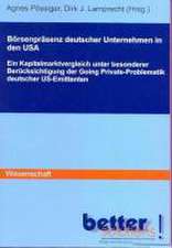 Pössiger, A: Börsenpräsenz dt. Unternehmen in den USA