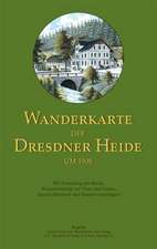 Wanderkarte der Dresdner Heide um 1908