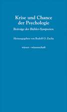 Krise und Chance der Psychologie