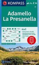 Adamello, La Presanella 1:50 000