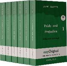 Pride and Prejudice / Stolz und Vorurteil - 6 Teile Softcover - (Buch +MP3 Audio-CD) - Lesemethode von Ilya Frank - Zweisprachige Ausgabe Englisch-Deutsch