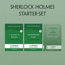 The Adventures of Sherlock Holmes (mit 4 MP3 Audio-CDs) - Starter-Set