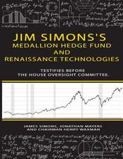 Jim Simons's Medallion hedge fund and Renaissance technologies testifies before the House Oversight Committee.