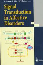 Signal Transduction in Affective Disorders