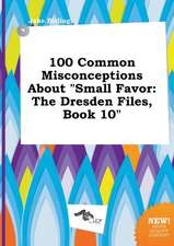 100 Common Misconceptions about Small Favor: The Dresden Files, Book 10