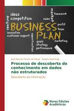 Processo de Descoberta Do Conhecimento Em Dados Nao Estruturados