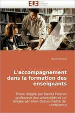 L'accompagnement dans la formation des enseignants