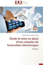 Etude Et Mise En Place D'Une Solution de Facturation Electronique