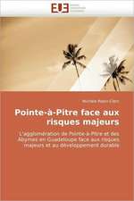 Pointe-A-Pitre Face Aux Risques Majeurs: Quels Effets, Quels Reglages?