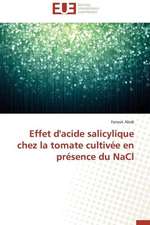 Effet D'Acide Salicylique Chez La Tomate Cultivee En Presence Du Nacl: Des Categories Et Des Hommes