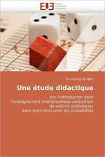 Une Etude Didactique