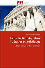 La Protection Des Idees Litteraires Et Artistiques: Une Frontiere a la Carte?