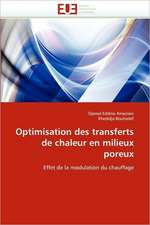 Optimisation des transferts de chaleur en milieux poreux