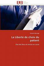 La Liberté de choix du patient