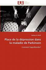 Place de La Depression Dans La Maladie de Parkinson