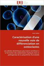 Caracterisation D'Une Nouvelle Voie de Differenciation En Osteoclastes