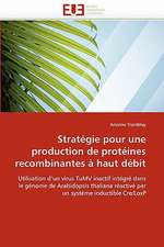 Strategie Pour Une Production de Proteines Recombinantes a Haut Debit