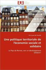 Une politique territoriale de l'économie sociale et solidaire