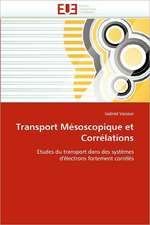 Transport Mesoscopique Et Correlations: Etude Asymptotique Et Simulation