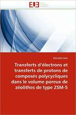 Transferts Electrons Transferts Protons de Composes Polycycliques Volume Poreux Zeolithes Type Zsm-5