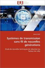 Systemes de Transmission Sans Fil de Nouvelles Generations: Enjeux Financiers Et Manageriaux