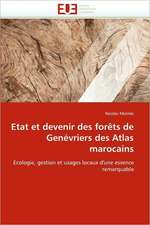 Etat Et Devenir Des Forets de Genevriers Des Atlas Marocains: Photo-Vieillissement Et Transdermie