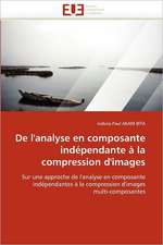 de L'Analyse En Composante Independante a la Compression D'Images