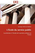 L''Ecole Du Service Public