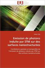 Emission de Photons Induite Par STM Sur Des Surfaces Nanostructurees