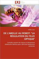 de L'Abeille Au Robot: La Regulation Du Flux Optique