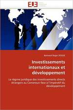 Investissements Internationaux Et Developpement