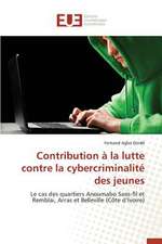 Contribution a la Lutte Contre La Cybercriminalite Des Jeunes: Une Esthetique de La Division