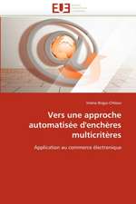 Vers une approche automatisée d'enchères multicritères