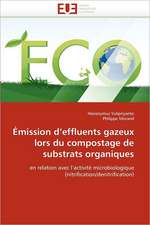 Émission d''effluents gazeux lors du compostage de substrats organiques