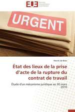 Etat Des Lieux de La Prise D'Acte de La Rupture Du Contrat de Travail: Une Approche a Base D Ontologies