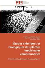 Etudes Chimiques Et Biologiques Des Plantes Medicinales Camerounaises: Impact Du Stress Prenatal